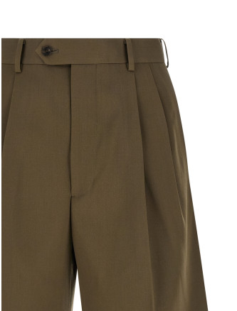 Бермуды, шорты AURALEE Gabardine bermuda shorts (A26SP05MGDARKOLIVEBROWN) #