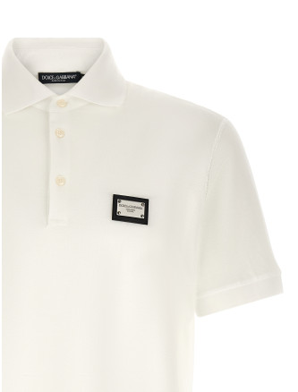 Logo plate polo shirt (G8PL4TG7P1DW0800) #