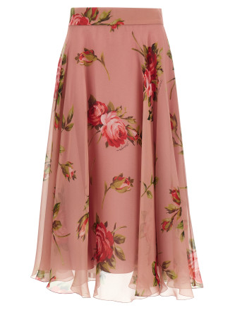 'Bouquet Rose' skirt