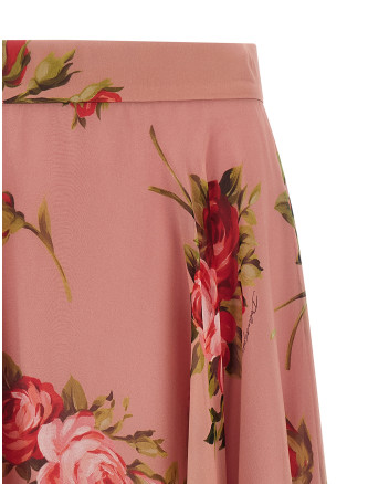 Миди DOLCE & GABBANA 'Bouquet Rose' (F4CSOTIS11FHF5ZN) #