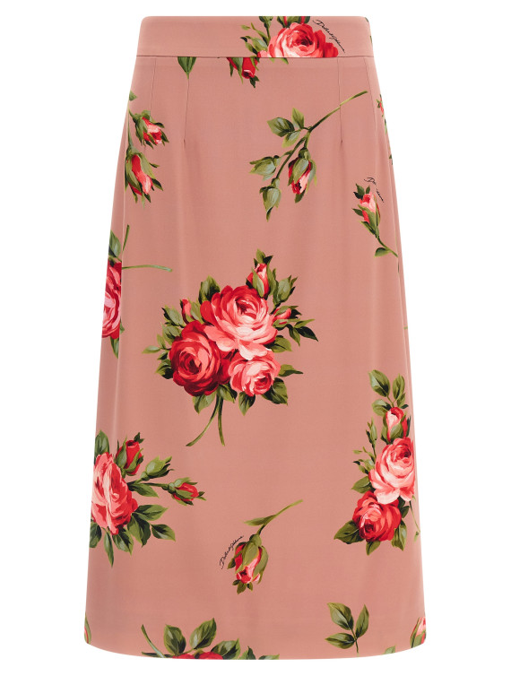 Миди DOLCE & GABBANA 'Bouquet Rose' (F4CS8TFSA8QHF5ZN) #1