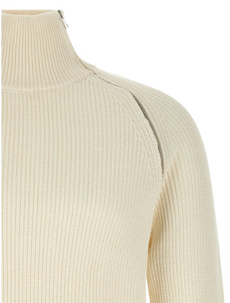 Свитер, кардиган RIVIERA PROJECT Zip sweater (PR77350WH12) #