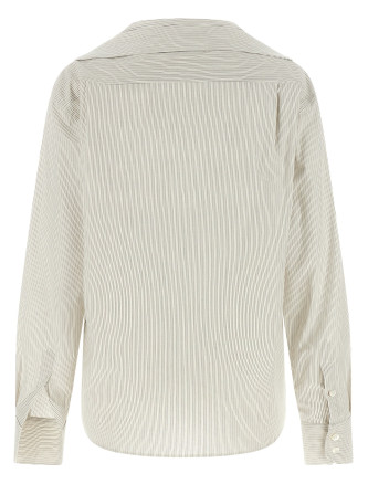Рубашка, блузка MM6 MAISON MARGIELA Trompe l'oeil collar shirt (S52DT0035M35730001F) #