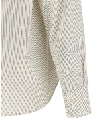 Рубашка, блузка MM6 MAISON MARGIELA Trompe l'oeil collar shirt (S52DT0035M35730001F) #