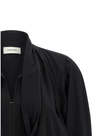 Рубашка, блузка LEMAIRE Blouse with scarf (SH1222LF1399BK999) #