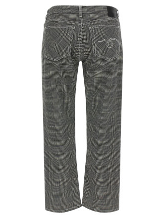 'Boy Straight' pants (R13W0093D139APRINTEDGLENPLAID) #