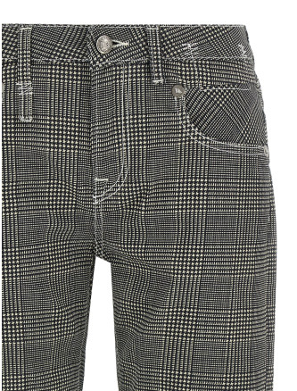 'Boy Straight' pants (R13W0093D139APRINTEDGLENPLAID) #