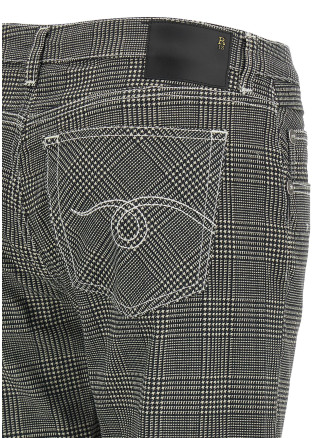 'Boy Straight' pants (R13W0093D139APRINTEDGLENPLAID) #