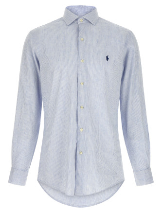 Рубашка, блузка POLO RALPH LAUREN Linen cotton shirt