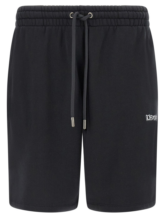 Бермуды, шорты OFF-WHITE 'Heraldic Arrow' (OMCI013S26FLE00100010001) #1