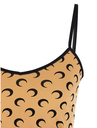 Повседневный топ MARINE SERRE 'All Over Moon' (WTO508ACJER0001TA10) #