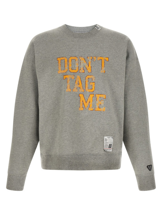 'Don't Tag Me' sweatshirt (J16PO782GRAY) #1