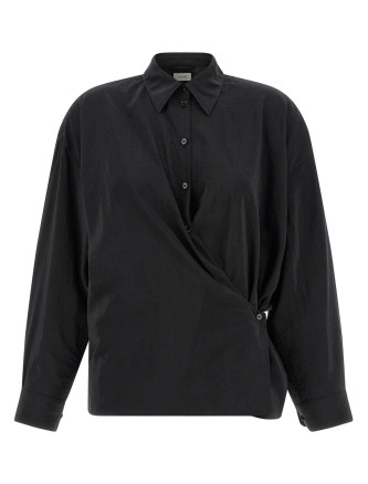 Рубашка, блузка LEMAIRE 'Straight collar twisted'