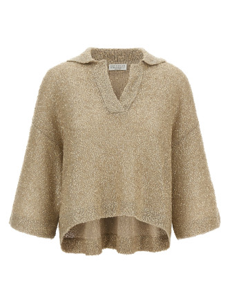 Поло BRUNELLO CUCINELLI 'Shearling'