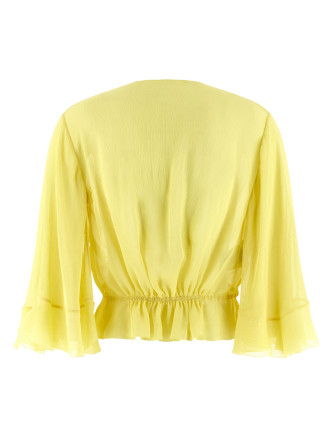 Рубашка, блузка ALBERTA FERRETTI Drawstring shirt (A023216170024) #