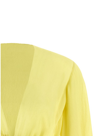 Рубашка, блузка ALBERTA FERRETTI Drawstring shirt (A023216170024) #