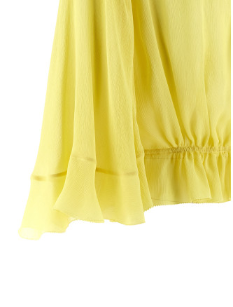 Рубашка, блузка ALBERTA FERRETTI Drawstring shirt (A023216170024) #