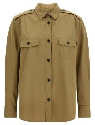 Рубашка, блузка PRADA Poplin shirt