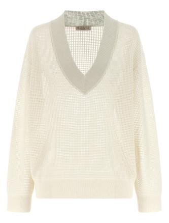 Свитер, кардиган BRUNELLO CUCINELLI Net mesh