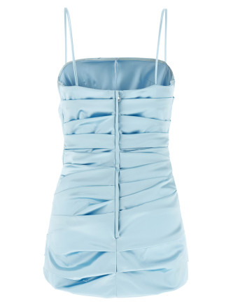 Мини DOLCE & GABBANA Stretch satin dress (F617QTFURADB0276) #