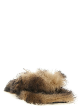 Шлепанцы DOLCE & GABBANA Sheepskin sandals (CQ0714A9Y8880093) #