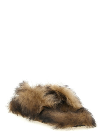 Шлепанцы DOLCE & GABBANA Sheepskin sandals (CQ0714A9Y8880093) #