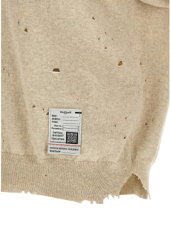 Поло MAISON MIHARA YASUHIRO Embroidery polo shirt (J16SW713WHITE) #