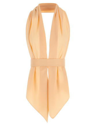 Повседневный топ ALBERTA FERRETTI Scarf-effect top