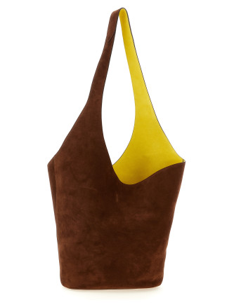 Сумка на плечо ALBERTA FERRETTI Suede shoulder bag