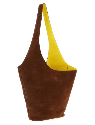 Сумка на плечо ALBERTA FERRETTI Suede shoulder bag (A720680011098) #