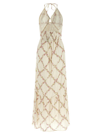 Макси TWIN SET Floral printed dress (261TT261113589) #