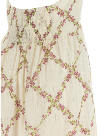 Макси TWIN SET Floral printed dress (261TT261113589) #