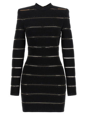 Мини BALMAIN Bodycon dress