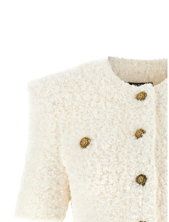 Свитер, кардиган BALMAIN Cardigan tweed plumetis (GF0KL290KJ890KA) #