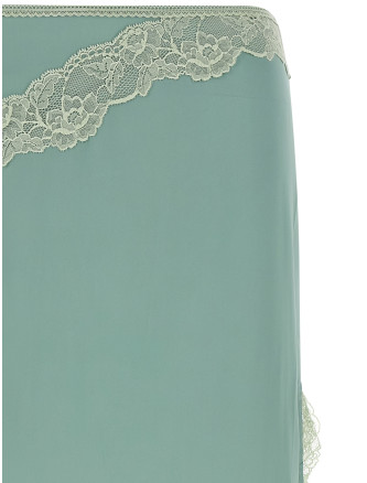 'Attitude' skirt (SK007ANTIQUEBLUEPISTACHIO) #