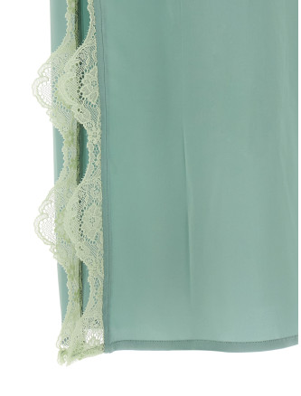 'Attitude' skirt (SK007ANTIQUEBLUEPISTACHIO) #