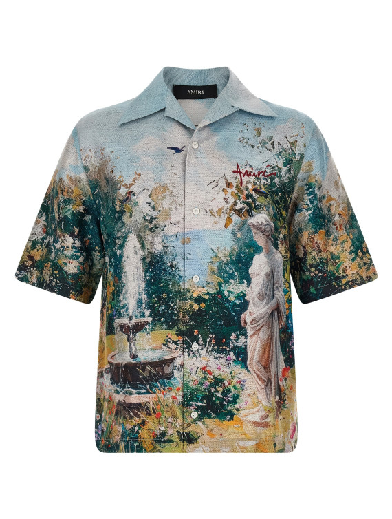 Рубашка, блузка AMIRI 'Chateau Fountain Camp' (AMTOSH1140900) #1