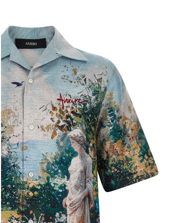 Рубашка, блузка AMIRI 'Chateau Fountain Camp' (AMTOSH1140900) #