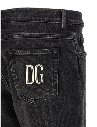 Джинсы DOLCE & GABBANA Jeans patch DG (GYJCCZG8OV9S9001) #