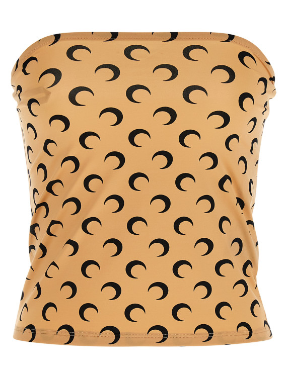 Повседневный топ MARINE SERRE 'All Over Moon' (WTS011ACJER0001TA10) #1