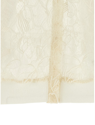 Свитер, кардиган FABIANA FILIPPI Organza lace cardigan (MAD276F462M22725) #