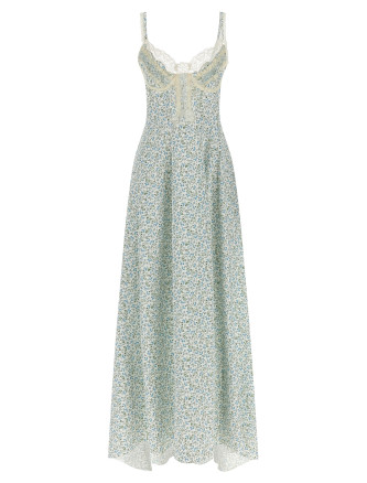 Макси ERMANNO SCERVINO Floral lace dress