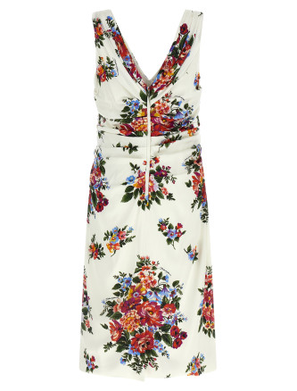 Миди DOLCE & GABBANA 'Mazzo di Fiori' (F612RTFSICEHA5ZO) #