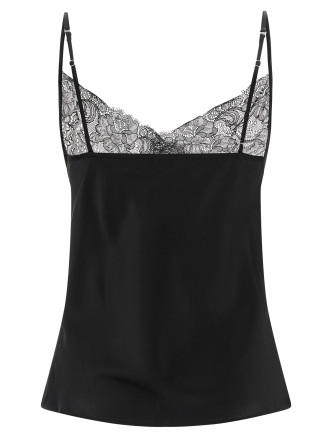 'Signature Lace' top (TO153BLACK) #