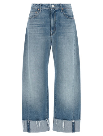 Джинсы MOTHER 'The Half-Pipe Ankle Cuff Fray'