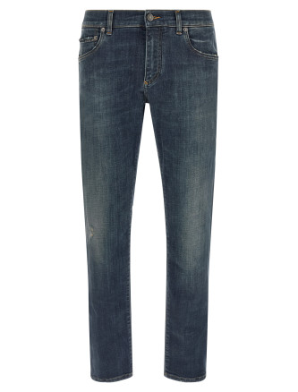 Used effect jeans