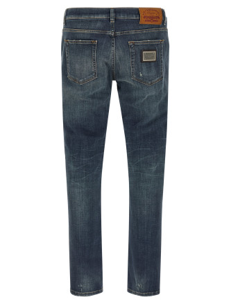 Джинсы DOLCE & GABBANA Used effect jeans (GY07CDG8OJ9S9001) #