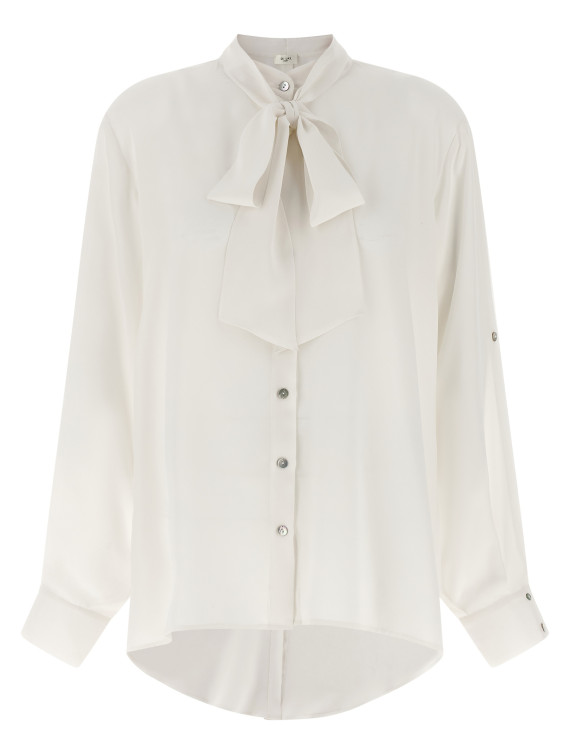 Crêpe de chine shirt (C69AVORIO) #1