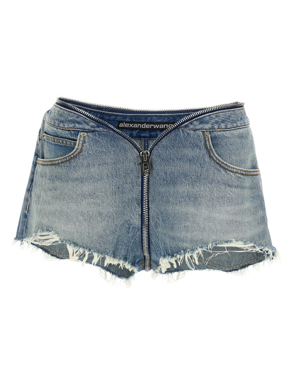 Бермуды, шорты ALEXANDER WANG 'Zip V-Waist' (4DC2264985427D) #1