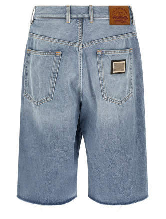 Бермуды, шорты DOLCE & GABBANA Denim bermuda shorts (GP1T2DG8NU7S9001) #